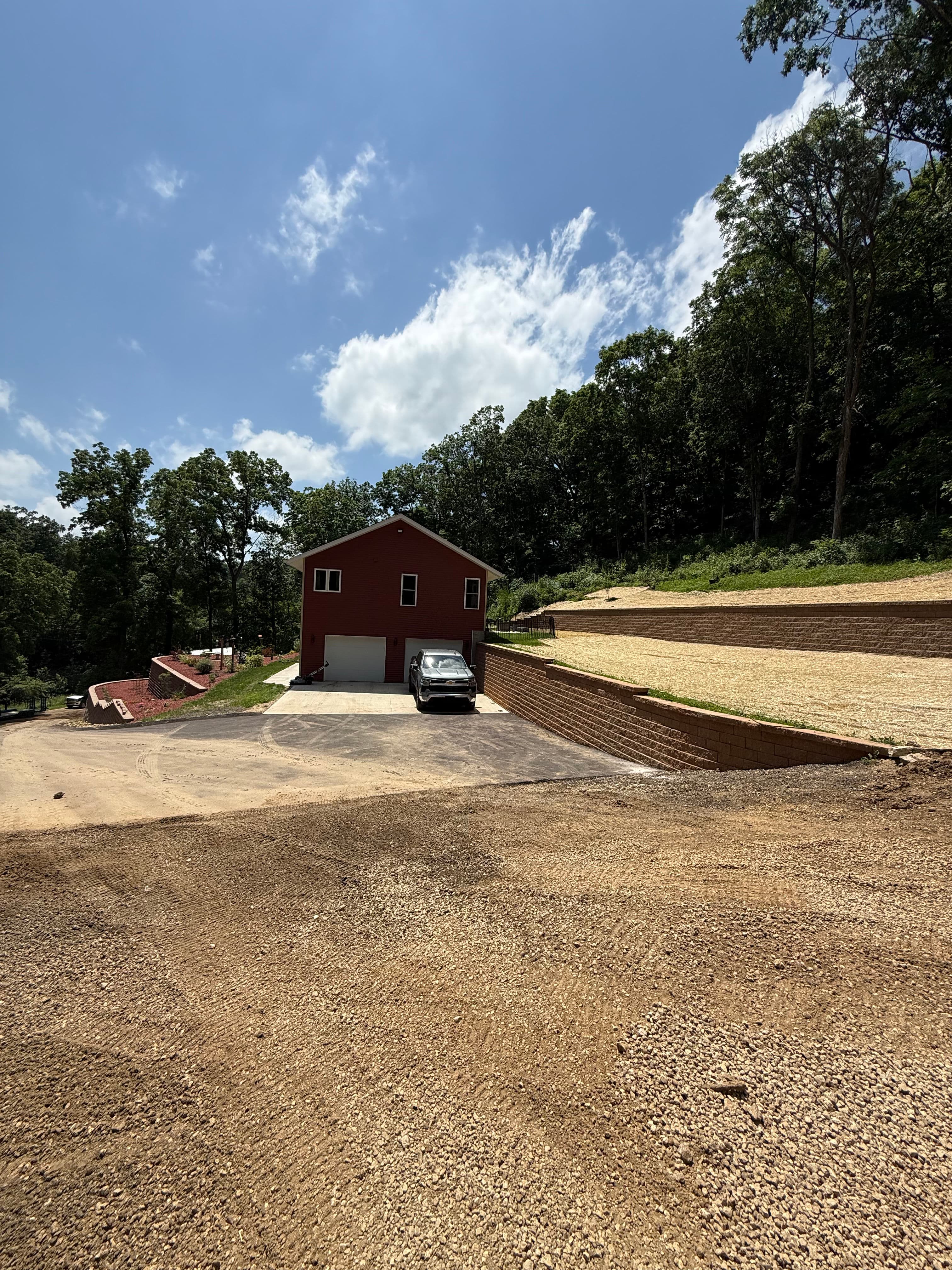 Project 5 Retaining Walls and Counting at This Beetown WI Property image