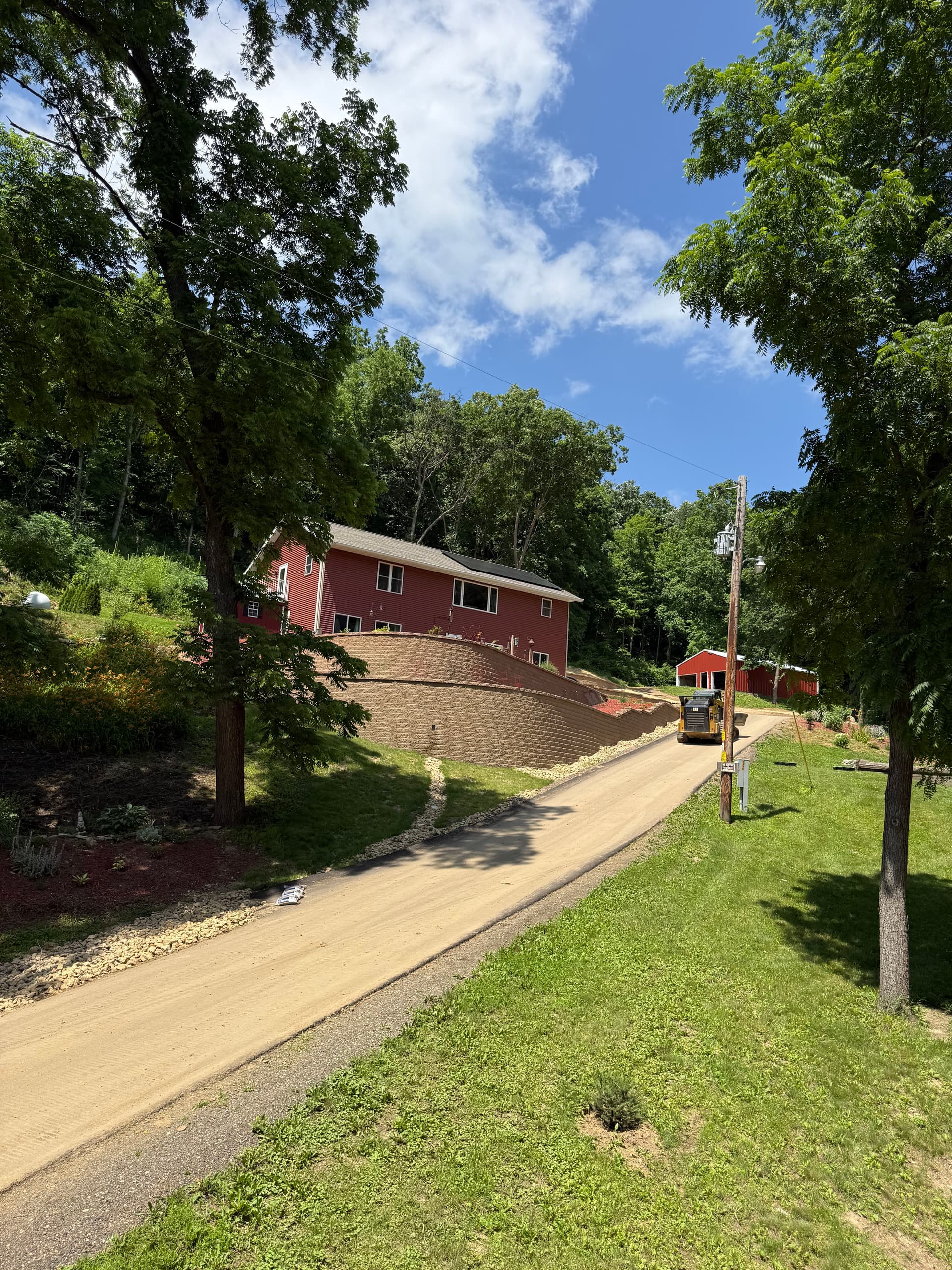 Gallery photos for 5 Retaining Walls and Counting at This Beetown WI Property: Image #2